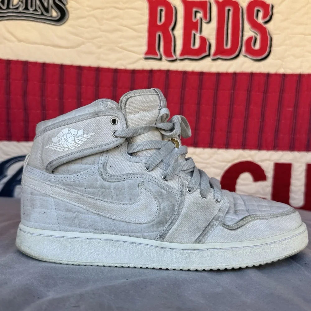 Size 9.5 - Jordan‎ AJKO Quilted High Pure Platinum
